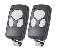 Ujjdwiurgh 372310 Garage Door Remote, 3-Button Remote Control Opener with Visor Clip for 300643 3BTM-0372C Garage Door Opener 2Pcs