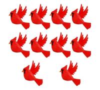 Ujjdwiurgh 3D Cardinal Silicone Beads Keychain Making Cute Animals -Beads DIY Pens Necklace Bracelet Lanyard Making 10Pcs Product Features