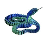 Ujjdwiurgh 3D Printed Cobra,3D Printed Articulated Cobra, Posable Flexible Cobra Toys Easy to Use B