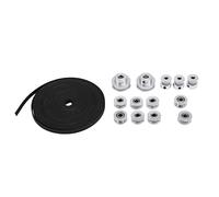 Ujjdwiurgh 3D Printer VzBoT Vz235 Idler with 2GT Gates 6MM Belt Kit 20T Timing Pulley Bore 5mm 40T Bore 8mm