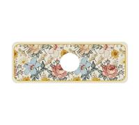 Ujjdwiurgh 3PCS Fantasy Style Faucet Draining Mat Diatom Mud Faucet Non-Slip Drain Pad Sink Mat Self Absorbent Draining Mat