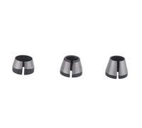 Ujjdwiurgh 3Pcs High 6mm 6.35mm 8mm Router Collet Chuck Adapter for Engraving Trimming Machine