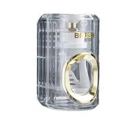 Ujjdwiurgh 3PCS Toothpaste Squeezer Automatic Toothpaste Squeezer Household Non-Punching Squeezer Toothbrush Holder Wall Mounted,C