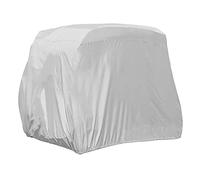 Ujjdwiurgh 4 Passenger Golf Cart Cover 210D Oxford Waterproof Dustproof Roof Enclosure Rain Cover for EZ GO, Club Car,