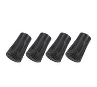 Ujjdwiurgh 4 pcs Replacement Rubber Tips End for Hiking Stick Walking Trekking Poles 4cm