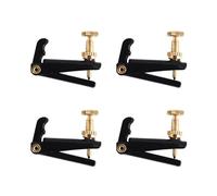 Ujjdwiurgh 4 piece 3/4-4/4 Violin Fine Tuner String Plate