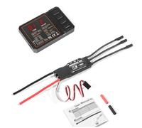 Ujjdwiurgh 40A Brushless ESC 2-3S Lipo Support BEC Output with Programming Card for RC Car Boat Aircraft DIY Parts