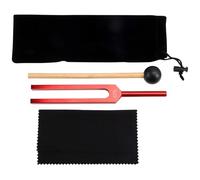 Ujjdwiurgh 432 Hz Tuning Fork for Healing Sound Healing Therapy and Yoga 423hz Aluminum Alloy Tuning Fork Red