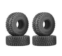 Ujjdwiurgh 4PCS 120MM 1.9 Rubber Tyres Wheel Tires for 1/10 RC Crawler Car SCX10 90046 AXI03007 TRX4 D90 CC01
