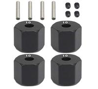 Ujjdwiurgh 4Pcs 12MM Wheel Hex Hub Thickness For 1/10 RC Crawler SCX10 Traxxax Trx4 MST RC Car Part,10Mm
