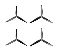 Ujjdwiurgh 4PCS 13X9X3 Drone Propeller 3-Blade Black-Carbon Reinforced Nylon for RC FPV 13inch Multirotor Drones Parts