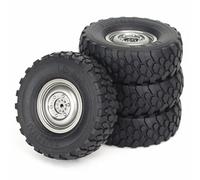 Ujjdwiurgh 4Pcs 72mm Soft Tire Wheel for MN D90 MN98 MN99S C14 C24 C34 B14 B24 LDRC P06 RC Car Upgrade Parts Accessories