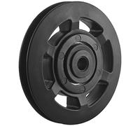 Ujjdwiurgh 4Pcs 95mm Universal Bearing Pulley Wheel Cable Fitness Equipments Accessories Gym Equipment Part Wearproof Tool with Long Service Life