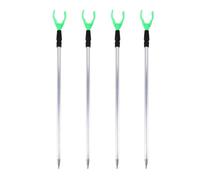 Ujjdwiurgh 4PCS Adjustable Metal Fishing Rod Holder Fixed Frame Fishing Rod Bracket Fishing Supplies