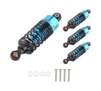 Ujjdwiurgh 4Pcs Aluminum Alloy Shock Absorbers Damper Set for TT-01 TT01 TT-02 TT02 1/10 RC Car Upgrade Parts,Blue