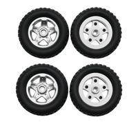 Ujjdwiurgh 4pcs Crawler Tires Upgrade Crawler Wheel for MN82 82S LC79 Remote Car Modified Remote Control Car Upgrade Accessories