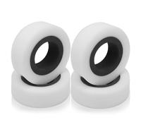 Ujjdwiurgh 4PCS EVA Dual Stage Foam Fit 1.9inch 110mm Wheel Tires for 1/10 RC Crawler SCX10 90046 TRX4 Gen8 VS4-10 Easy Install