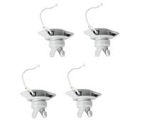 Ujjdwiurgh 4Pcs Inflatable Raft Valves Cover Air Valve Covers 8-Hole Air Valve Cover Dinghy Valves Plug Boat Accessories