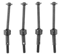 Ujjdwiurgh 4Pcs Metal Drive Shaft CVD 53792 (39mm) for TT-01 TT-02 TT01 TT02 XV-01 TA01 TA04 1/10 RC Car Upgrade Parts