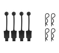 Ujjdwiurgh 4Pcs Rubber Car Body Clip Retainer Shell Fixed Buckle Lock for 1/10 Senton Slash UDR,4