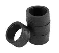 Ujjdwiurgh 4Pcs Rubber Tyre Tires Wheel for K969 K989 P929 Iw04M Iw02 Mini-Z Mini-D Mini-Q 1/28 RC Drift Racing Car