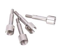 Ujjdwiurgh 4Pcs Steel Front/Rear Wheel Axle Replacement Accessories Fit for 144001 1/14 RC Off-Road Car Parts,Rear