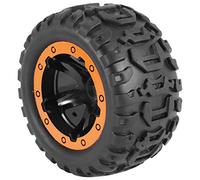 Ujjdwiurgh 4PCS Tires & Wheels Rims Remote Control Cars Accessories for HBX 16889 1/16 RC Car Vehicles Spare Parts M16038