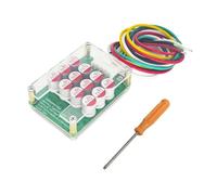 Ujjdwiurgh 5.5A 4S Active Balancer Board Li-Ion Lifepo4 LTO Battery Capacitor Equalizer Power Transfer with Acrylic Case Green PCB+Acrylic 1 SET