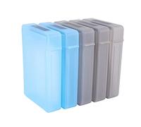 Ujjdwiurgh 5 PCS 3.5 "Portable IDE HDD External Case Hard Drive Case Hard Case Plastic Protection case