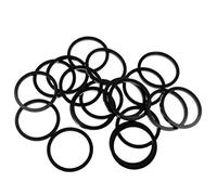 Ujjdwiurgh 50Pcs Aluminium Alloy Bicycle Flywheel Hub Spacers Bike Bottom Bracket Washer Bike Axle Gasket Freewheel Space 3mm