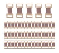 Ujjdwiurgh 50Pcs Elastic Bandage Wrap Stretch Metal Clips Fixation Clamps Hooks Kit for Various Types Sport Bandages