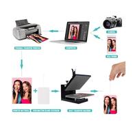 Ujjdwiurgh 50PCS Sublimation Air Freshener Sheets Felt Air Freshener Rectangle Fragrant Sheets with Rope for Car Decoration White