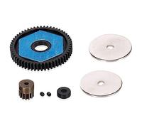 Ujjdwiurgh 56T Spur Gear Replace 13T Motor Gear Transmission Gears Set for 1/10 RC Crawler Car SCX10 SCX10 II Upgrade Parts