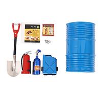 Ujjdwiurgh 5Pcs 1/10 Rc Crawler Simulation Accessory Parts Model For Scx10 Trx4 Rc Car Parts Toys For Children(Blue)