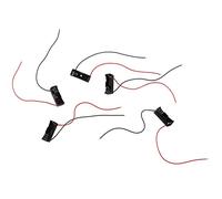 Ujjdwiurgh 5Pcs 23A/A23 Battery (12V) Clip Holder Box Case Black