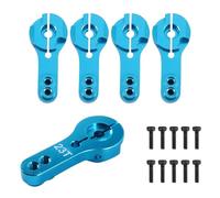 Ujjdwiurgh 5Pcs 23T Metal Servo Arm Horn with Screws for 1/10 RC Car Parts Accessories