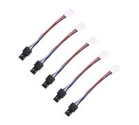 Ujjdwiurgh 5pcs -4M Conversion Wire for -4M Battery General Market Chargers and Other Models Battery Female to Ph2.0 3p Male