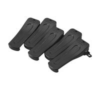 Ujjdwiurgh 5PCS Belt Clip for H777 Hot Model Radio -666S -777S -888S 666S 777S 888S Walkie Talkie Accessories clamps Black