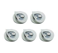 Ujjdwiurgh 5PCS LED Coaster Bottle Stickers Lights Lamps for Xmas Bar KTV Wedding Party Cocktail Drink Cups Vase Decor H