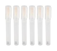 Ujjdwiurgh 6 Empty Fillable Blank Paint Pen Markers Refillable Paint Pen Fine Tip Graffiti Markers Acrylic Markers for Oil Painting