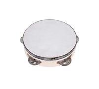 Ujjdwiurgh 6" Musical Tambourine Tamborine Drum Round Percussion Gift for KTV Party