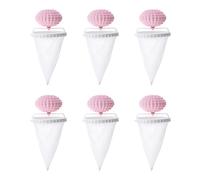 Ujjdwiurgh 6 Pack Floating Hair Filtering Mesh Removal,Hair Remover for Laundry,Lint Catcher for Washing Machine B