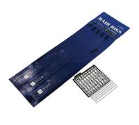 Ujjdwiurgh 6 X Hair Rigs 12lb Barbless Size 6 8 10 Carp Fishing Ready Tied Dark Matter Hair Rigs Crank Hook with Bait Stops