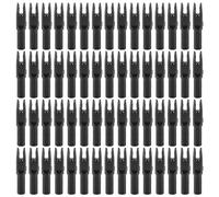 Ujjdwiurgh 60 Pack Archery Arrows Nock ID 6.2mm Arrows Nocks Insert Tail for DIY Hunting Shootings Arrows Compound Recurve Bow