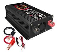 Ujjdwiurgh 6000W Car Power Inverter DC 12V to AC 220V Sine Wave Universal Charging Converter with 2 USB Ports for Outdoor Charge
