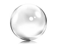 Ujjdwiurgh 60mm Clear Acrylic Ball Transparent contact Manipulation Juggling ball Gifts