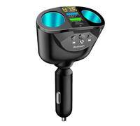 Ujjdwiurgh 66W USB Type C MP3 Player Car Charger One-to-Four FM Transmitter QC 3.0 Fast Charge Car Charger