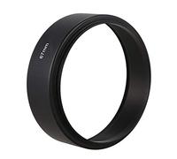 Ujjdwiurgh 67mm Mount Standard Metal Lens Hood for