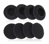 Ujjdwiurgh 6cm Earphone Sponge Cover, Thickened Ear Cotton Ear Cotton Sponge Cover, Replacement Foam Microphone Cover