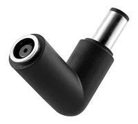 Ujjdwiurgh 7.4x5.0 Straight head to 7.4x5.0 elbow DC Power Charger Adapter Converter Connector for 7.4X5.0 to 7.4X5.0mm